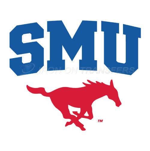 Southern Methodist Mustangs Iron-on Stickers (Heat Transfers)NO.6288